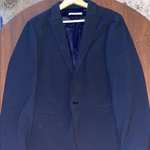 Calvin Klein navy blue blazer - medium